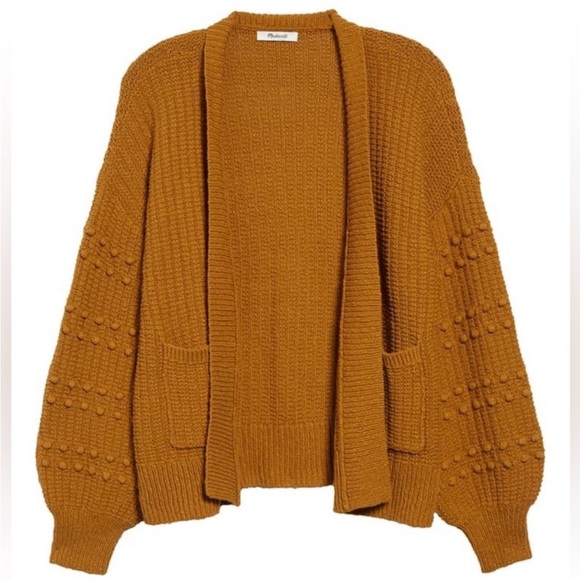 Madewell Bobble Pom Pom Balloon Sweater NWOT - Picture 1 of 8